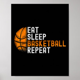Póster Repetir el sueño del baloncesto