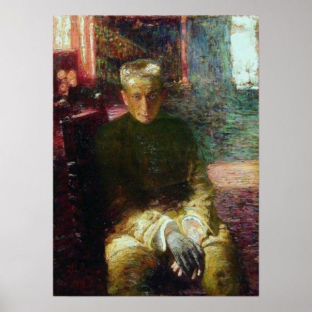 Póster Repin - Alexander Kerensky 1918 (Frente)