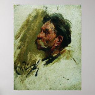 Póster Repin - Campesino