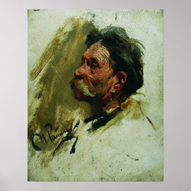 Póster Repin - Campesino (Frente)