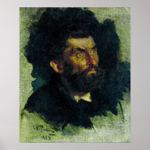 Póster Repin - Jefe De Hombre 1885