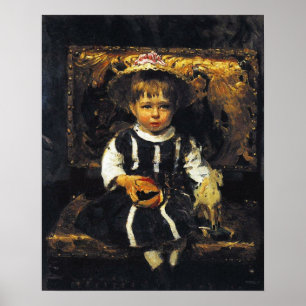 Póster Repin - Vera Repina 1874