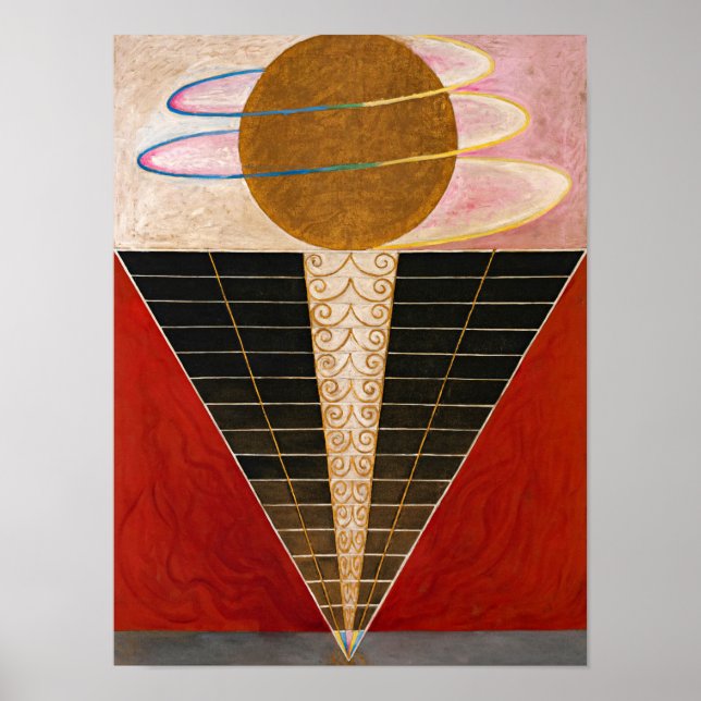Póster Reportaje, Grupo X, Nº 2 de Hilma af Klint (Frente)