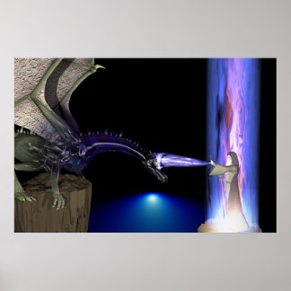 Póster Reposteado Dragon Tamer