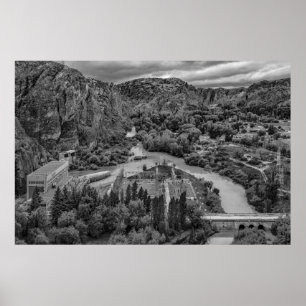 Póster Represa de Florentino ameghino, chubut, argentina