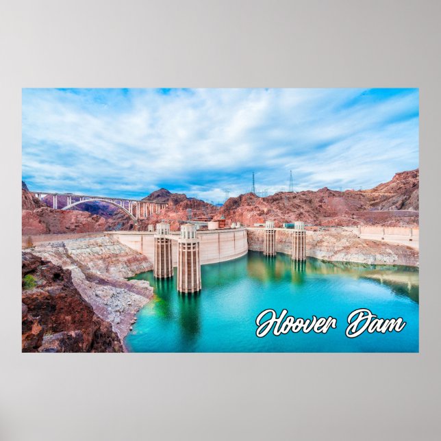 Póster Represa de Hoover, Nevada, EE.UU. (Frente)