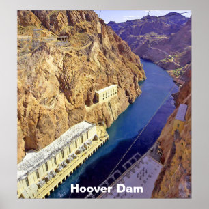 Póster Represa Hoover, Poster de Nevada