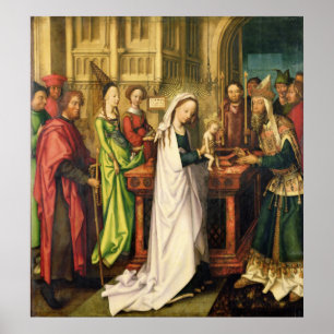 Póster Representación de Cristo en el templo, 1500