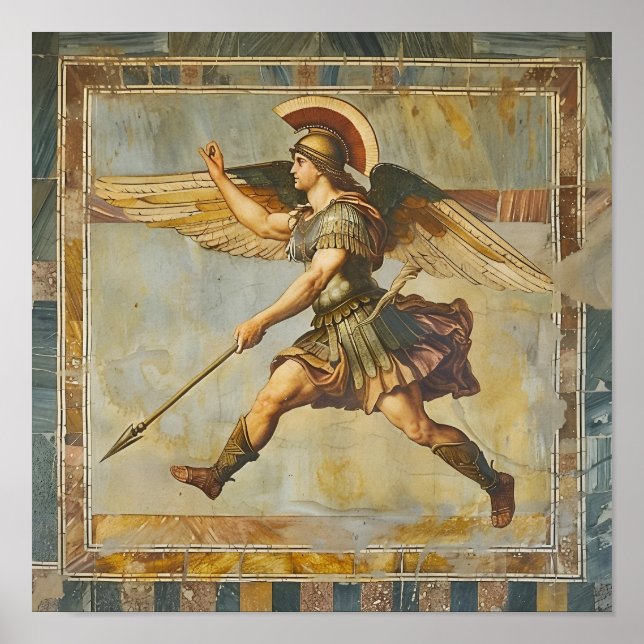 Póster Representación de Hermes (Frente)