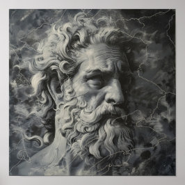 Póster Representación de Zeus