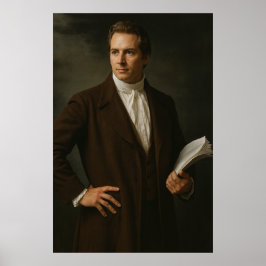 Póster Representación fotográfica de Joseph Smith™ #1 LDS