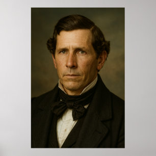 Póster Representación fotográfica Joseph Smith™ #4 LDS Ar