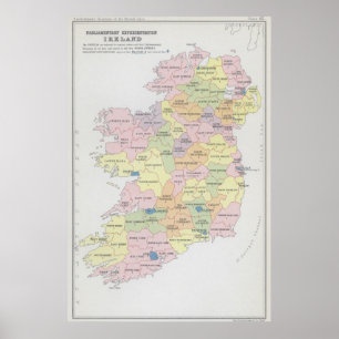 Póster Representación parlamentaria   Irlanda