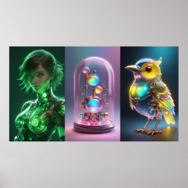 Póster Representaciones digitales