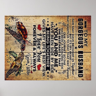 Póster Representante Especial Para Papá A La Carta De M