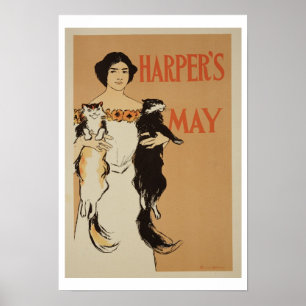 Póster Reproducción de un poster que anuncia la edición d