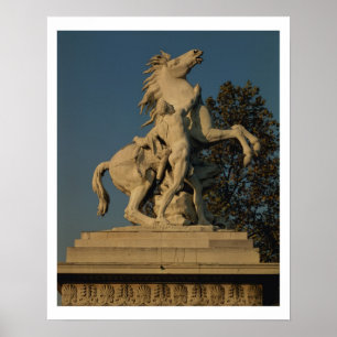 Póster Reproducción de una del originall de dos "caballos