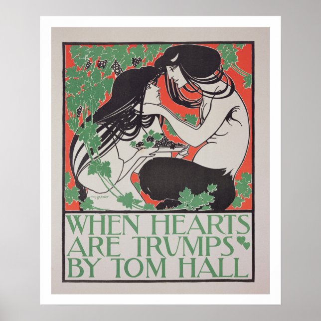 Póster Reproducción de una publicidad poster "Cuando el c (Frente)