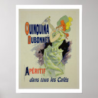 Reproducción de una publicidad poster 'Quinquina D