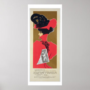 Póster Reproduction of a poster advertising 'Zlata Praha'