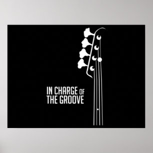 Póster Reproductor de Bass a cargo de Groove