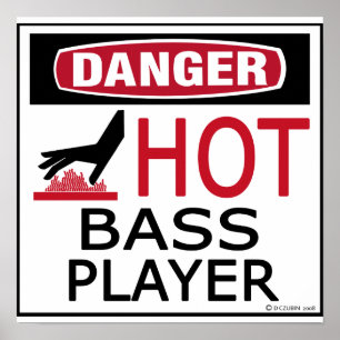 Póster Reproductor de Hot Bass