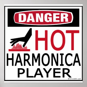Póster Reproductor de Hot Harmonica