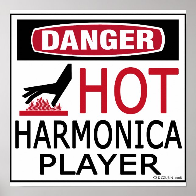 Póster Reproductor de Hot Harmonica (Frente)