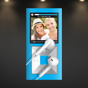 Póster Reproductor de MP3 con foto y canción personalizad