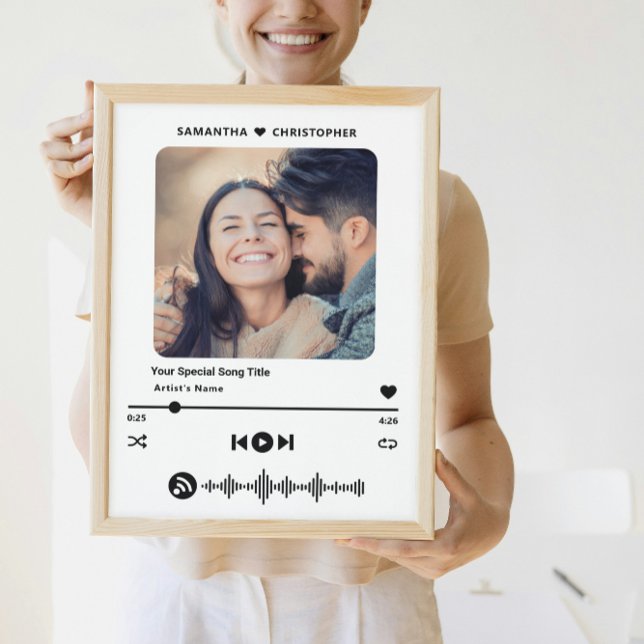 Póster Reproductor de música de estilo de foto de canción (Subido por el creador)