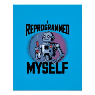 Póster Reprogramé mi arte digital2