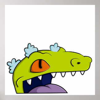 Póster Reptar Peeker