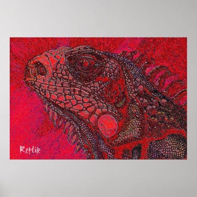 Póster Reptil 2 (Frente)