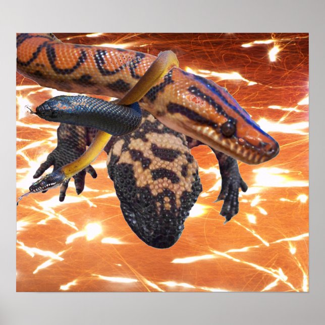 Póster Reptiles (Frente)