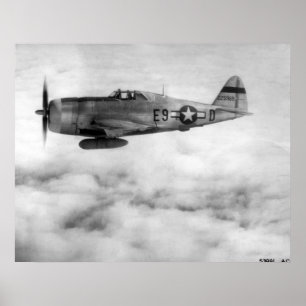 Póster Republic P-47 Thunderbolt