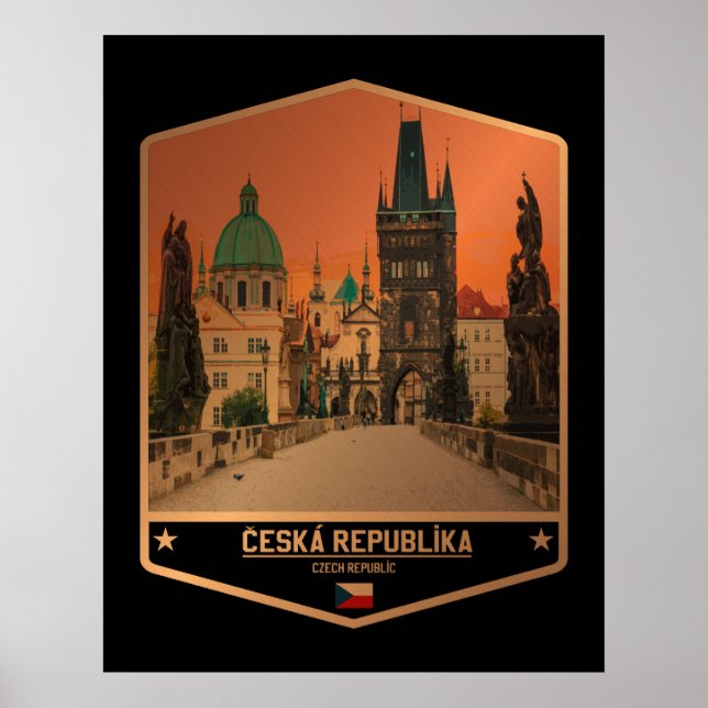 Póster República Checa (Frente)
