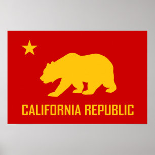 Póster República de California