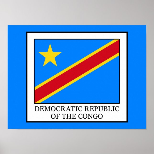 Póster República Democrática del Congo (Frente)