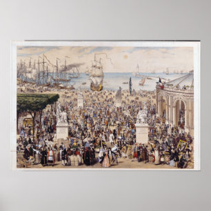 Póster República Democrática y Social Universal