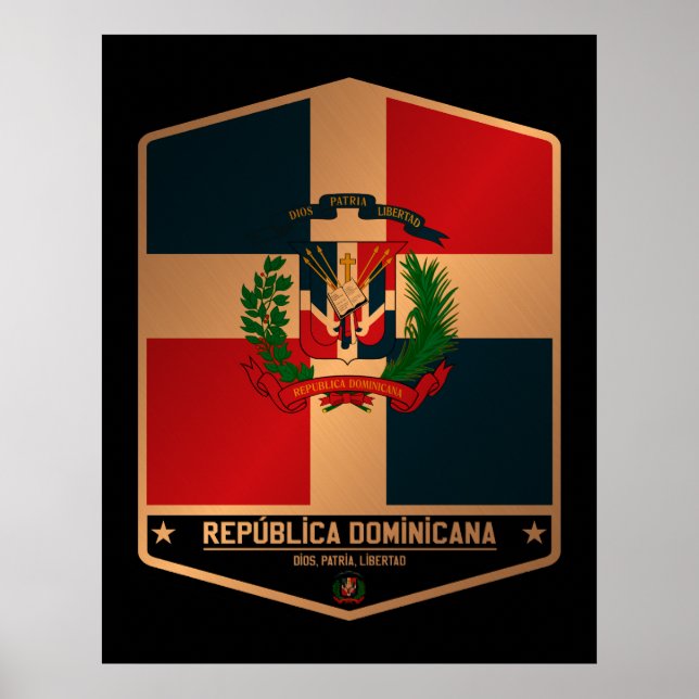 Póster República Dominicana (Frente)