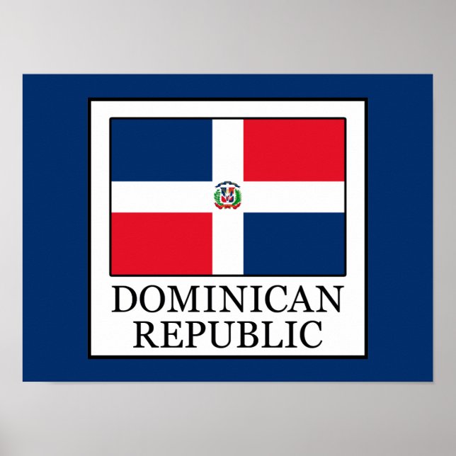Póster República Dominicana (Frente)