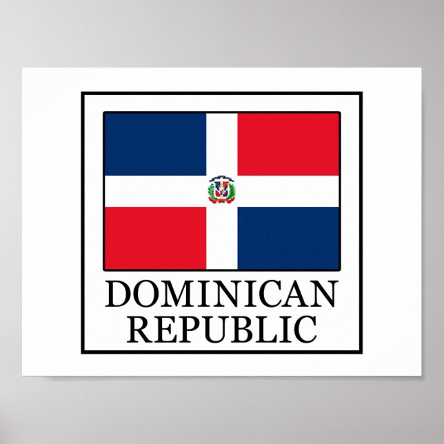 Póster República Dominicana (Frente)
