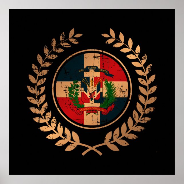 Póster República Dominicana (Frente)