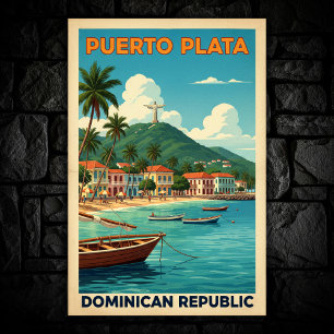 Póster República Dominicana: Colección de afiches de viaj