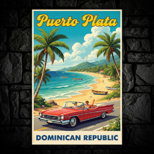Póster República Dominicana: Colección de afiches de viaj