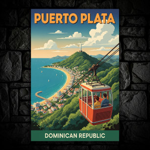 Póster República Dominicana: Colección de afiches de viaj