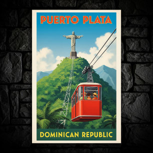 Póster República Dominicana: Colección de afiches de viaj
