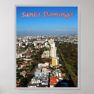 Póster República Dominicana - Santo Domingo -