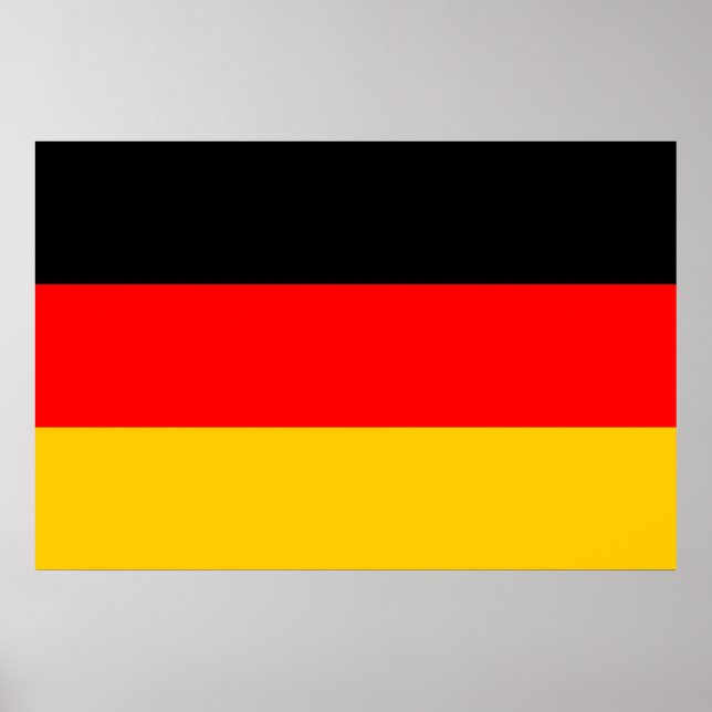 Póster República Federal de Alemania - Bundesrepublik Deu (Frente)