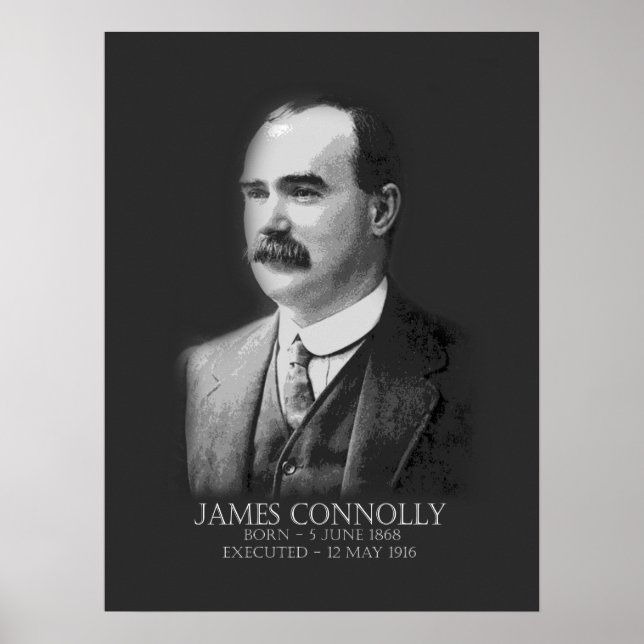 Póster Republicano irlandés James Connolly Easter 1916 (Frente)